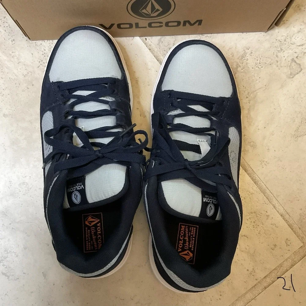 Volcom Evolve EH Navy & Gray Size Men's 9 Wide Composite Toe